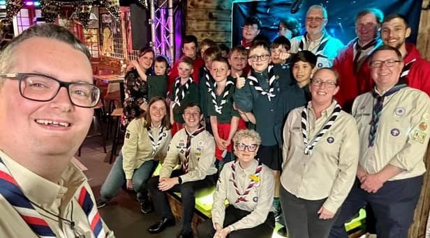 The intrepid team, from St Mary Magdalene, (Clitheroe),received a written commendation a few weeks earlier from the 'Chief Scout' Bear Grylls.