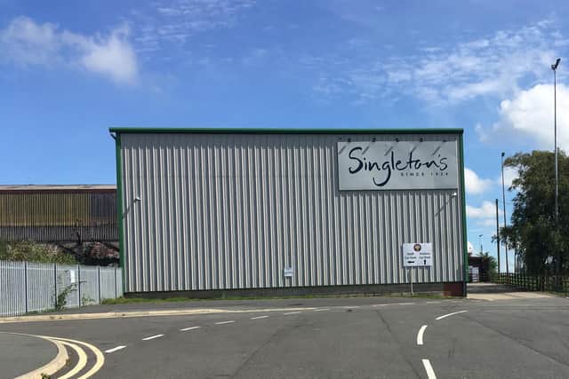 Singletons premises in Longridge where staff where made redundant yesterday.
