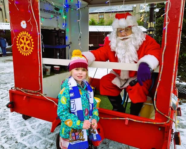 Santa will be on his way to the Ribble Valley again this Christmas with his helpers from the Rotary and Round Table
