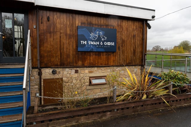 The Swan & Goose at Barden Marina has a rating of 4.7  from 67 Google ratings