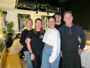 Sonia Ibrahim (centre) and her team at Burnley's Continentals restaurant