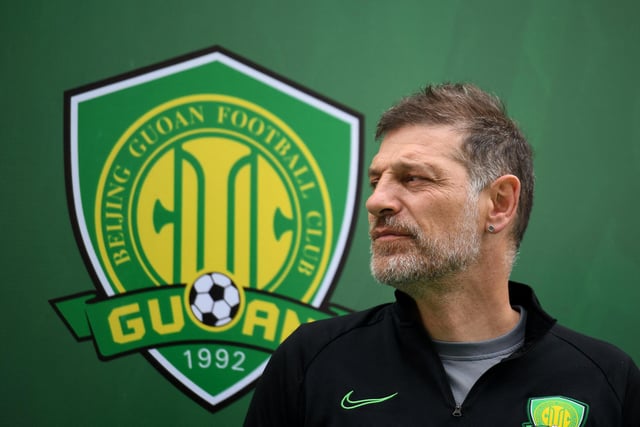 Ex-Beijing Guoan Football Club coach Slaven Bilic looks on during a training session at the Fengtai stadium in Beijing on April 11, 2021. (Photo by NOEL CELIS / AFP) (Photo by NOEL CELIS/AFP via Getty Images)