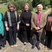 Pictured with Rt Rev. Julian Henderson, the Bishop of Blackburn are Rev. Leah Vasey-Saunders, Rev. Fleur Green, Rev. Anne Beverley and Rev. Sarah Gill