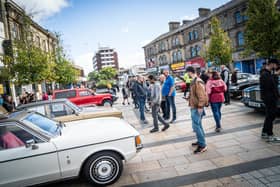 Burnley Town centre (Classic Car Show). Photo by Andy Ford Photography.