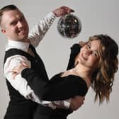 Callam and Elissia, organisers of the new Strictly Longridge ballroom competition and new proprietors of The Old Station Cafe    Photo: Neil Cross