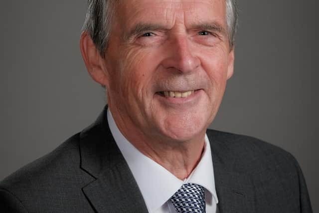 Deputy leader of Lancashire County Council leader Alan Vincent