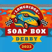 The logo for Longridge's first ever Soap Box Derby which takes place on September 18