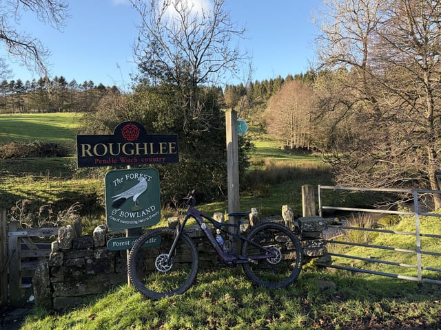 Bike ride around Pendle