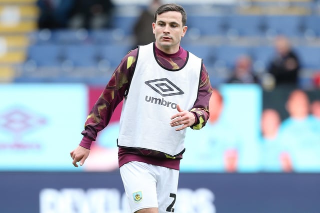 Burnley's Josh Cullen during the pre-match warm-up 

The EFL Sky Bet Championship - Burnley v Wigan Athletic - Saturday 11th March 2023 - Turf Moor - Burnley