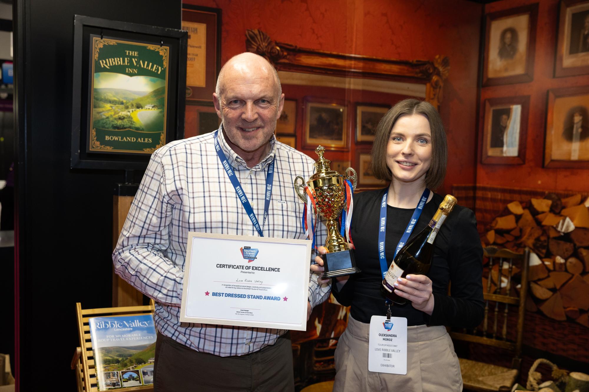 Ribble Valley Council tourism team wins top award for its eye-catching ...