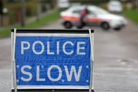 Skipton Old Road in Colne has been closed by police following an accident