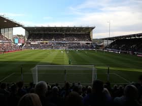 BURNLEY, ENGLAND - OCTOBER 26: A general view of the stadium during the Barclays Premier League match between Burnley and Everton at Turf Moor on October 26, 2014 in Burnley, England. (Photo by Chris Brunskill/Getty Images)
