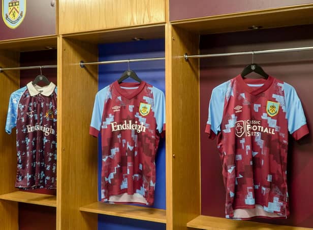 Burnley, Classic Football Shirts and Endsleigh come together to design retro shirt for Middlesbrough fixture at Turf Moor