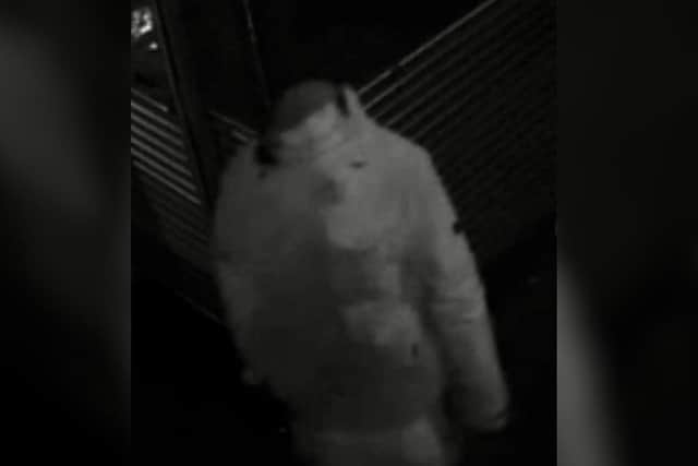 This man was caught on camera attempting to break into Electric Circus on New Year's Day