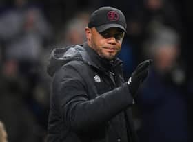 Burnley's Manager Vincent Kompany

The EFL Sky Bet Championship - Burnley v West Bromwich Albion - Friday 20th January 2023 - Turf Moor - Burnley