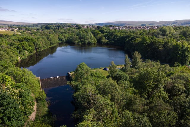 Rowley Lake is found on the outskirts of Burnley and is set in lovely parkland. Photo: Kelvin Stuttard