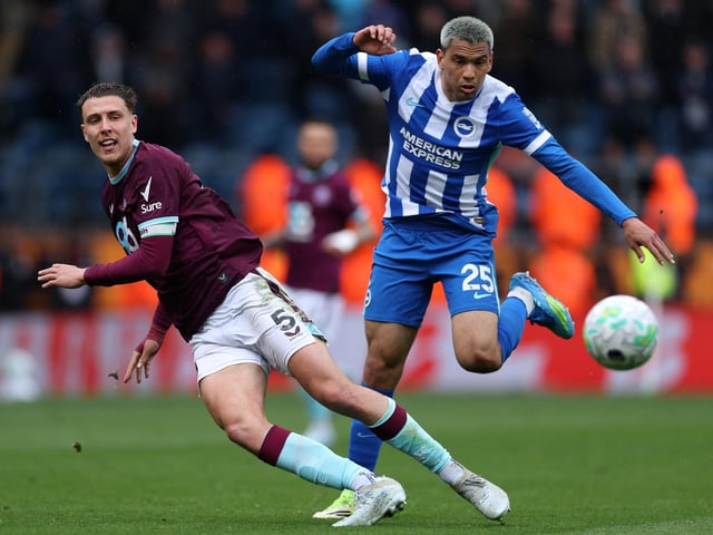 The defender was one of Burnley's better players against Brighton last week and wore the captain's armband in Walker's absence (Photo by Stu Forster/Getty Images)