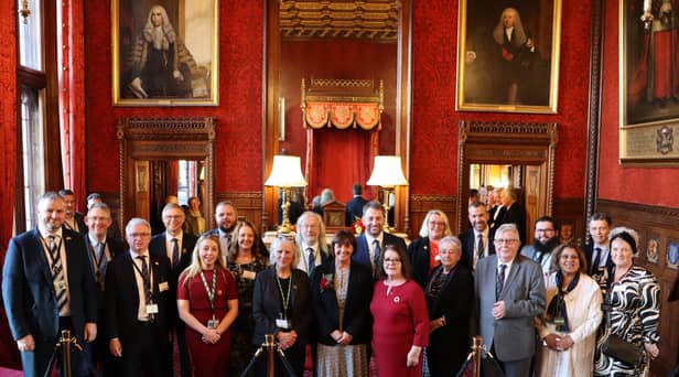 Lancashire's senior councillors and MPs at the launch of the Lancashire 2050 vision in Westminster in November - but are the smiles beginning to fade as the devolution discussions get into the detail?