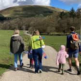 Organised by Friends of Thorneyholme School, the trail involved using a treasure map to locate easter eggs around Dunsop Bridge