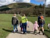 Visitors travel from London and Liverpool for Easter egg hunt in beauty spot