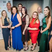 Businesses from Burnley and Pende attended the Pendleside Hospice Corporate Challenge awards ceremony at Crow Wood Hotel. PendlesideHospice@CrowWood_3/11/22_©Andy Ford