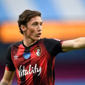 MANCHESTER, ENGLAND - JULY 15: Harry Wilson of AFC Bournemouth looks on during the Premier League match between Manchester City and AFC Bournemouth  at Etihad Stadium on July 15, 2020 in Manchester, England.