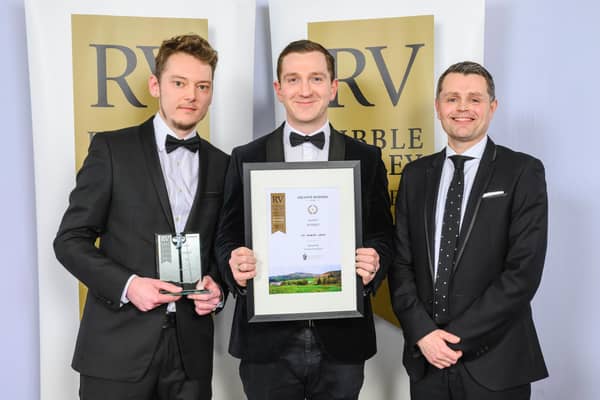 Musique picked up an award at the Ribble Valley Business Awards