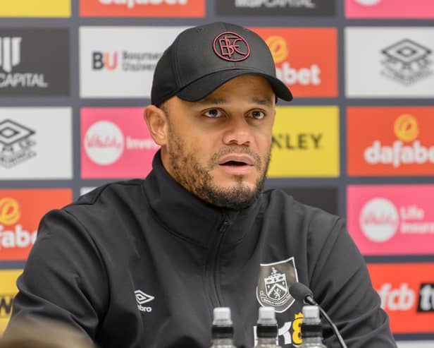 Burnley manager Vincent Kompany in the post match interview

The Emirates FA Cup Third Round - Bournemouth v Burnley - Saturday 7th January 2023 - Dean Court - Bournemouth