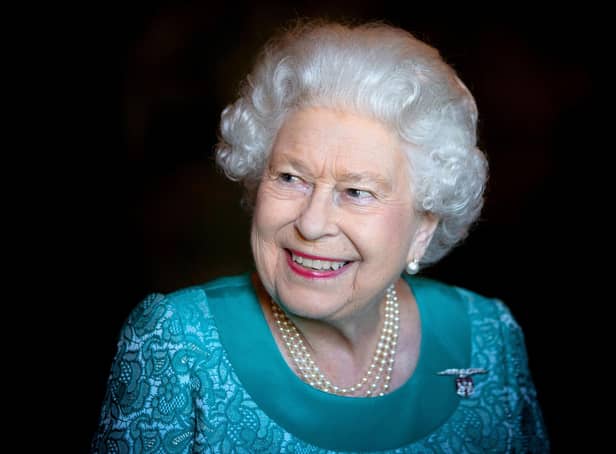 File photo dated 03/07/2018 of Queen Elizabeth II attending a reception for 603 (City of Edinburgh) Squadron, Royal Auxiliary Air Force, who have been honoured with the Freedom of The City of Edinburgh, at the Palace of Holyroodhouse in Edinburgh. The Queen died peacefully at Balmoral this afternoon, Buckingham Palace has announced. Issue date: Thursday September 8, 2022. PA Photo. Jane Barlow/PA Wire