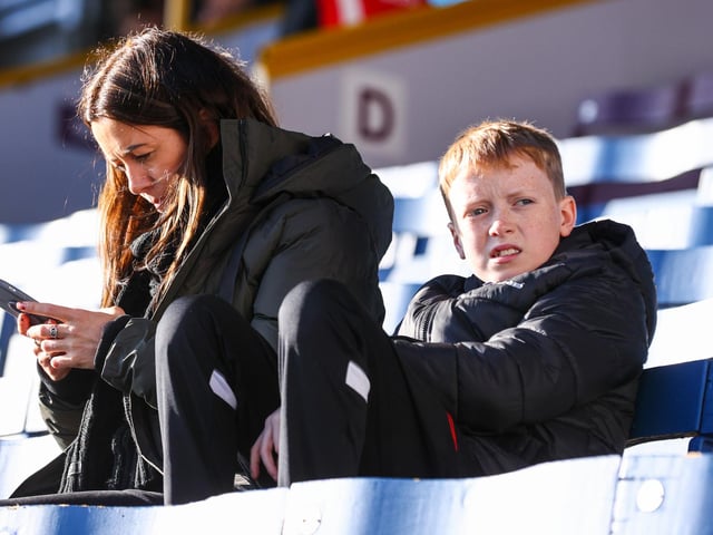 Burnley fans take their seats ahead of the match
Photographer Alex Dodd/CameraSport
The EFL Sky Bet Championship - Burnley v Blackburn Rovers - Sunday 13th November 2022 - Turf Moor - Burnley
World Copyright © 2022 CameraSport. All rights reserved. 43 Linden Ave. Countesthorpe. Leicester. England. LE8 5PG - Tel: +44 (0) 116 277 4147 - admin@camerasport.com - www.camerasport.com