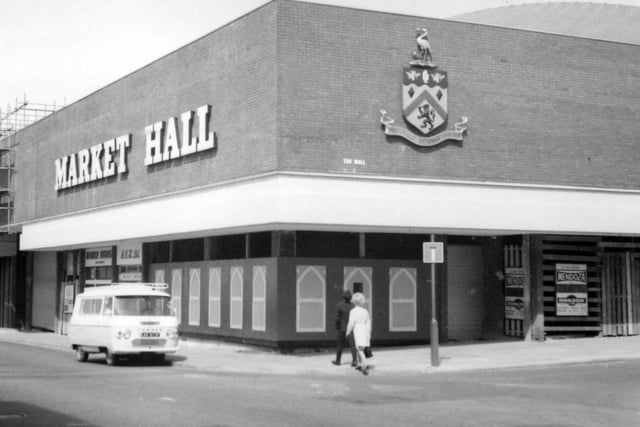Burnley town centre. 1969/70