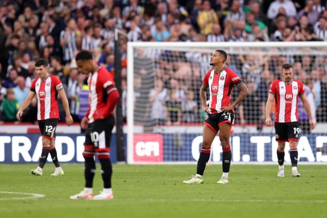 The Blades dropped to the foot of the table on goal difference after being humbled 8-0 at home to Newcastle.