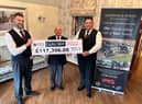 Alderson and Horan were the main sponsors of the 2022 Light Up A Life at Pendleside Hospice which raised the grand total of £117,000