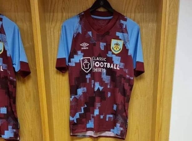 Burnley's new strip for 2022/23
