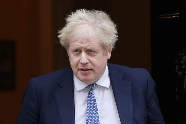 Prime Minister Boris Johnson and Chancellor Rishi Sunak will be issued with fines for breaches of Covid-19 regulations following allegations of lockdown parties in Downing Street and Whitehall. Pic: PA
