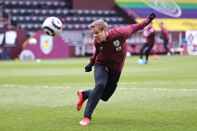 Matej Vydra of Burnley. (Photo by Clive Brunskill/Getty Images)