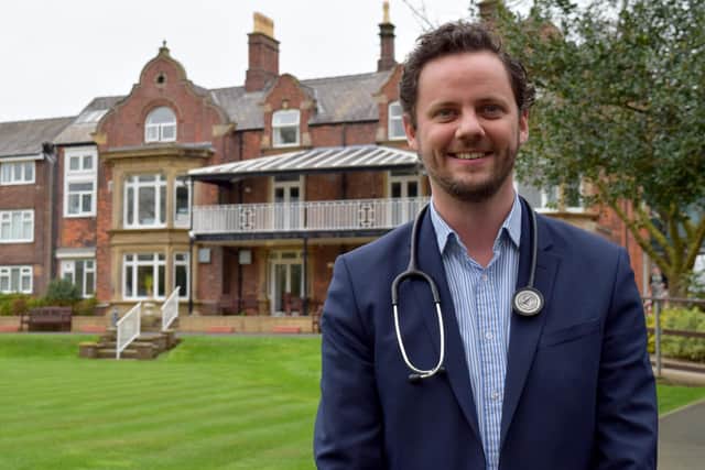 Dr Andrew Fletcher, Medical Director at St Catherine's Hospice, Lostock Hall