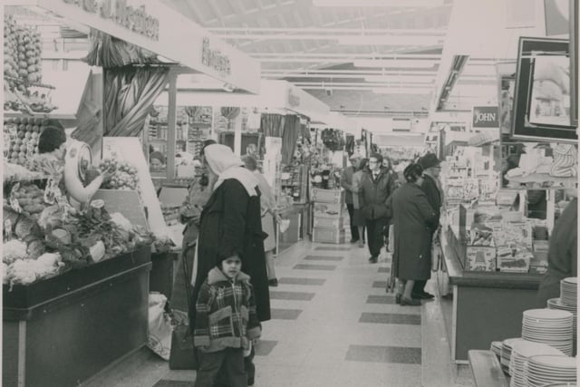 Market Hall interior (1982). Credit: Lancashire County Council