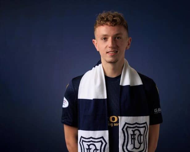 Mellon joined Dundee on loan during the January transfer window.