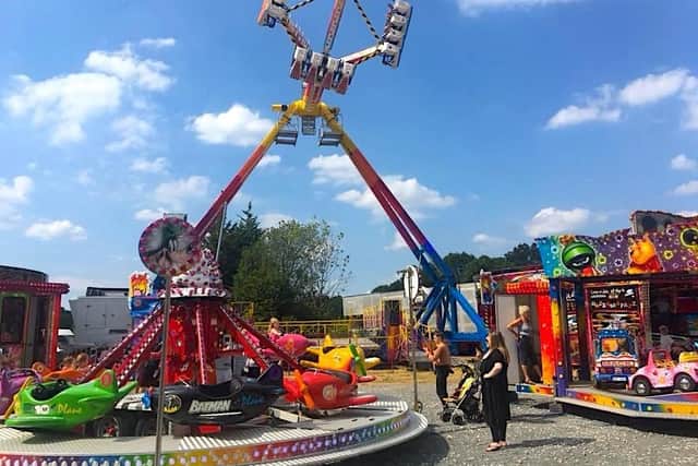 The traditional Burnley fair is back in town