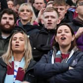 Burnley fans watch their team in action 

The EFL Sky Bet Championship - Norwich City v Burnley - Saturday 4th February 2023 - Carrow Road - Norwich