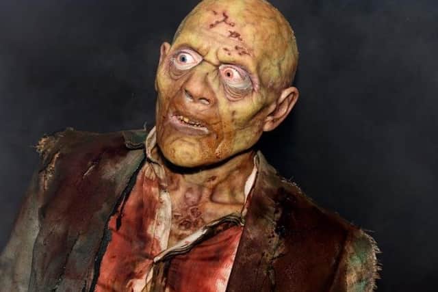 A zombie at last year's Camelot Rises event
