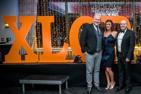 XLCR managing director Shaun O’Neill, operations director Tracey Whalley, and chief executive Lee Duerden