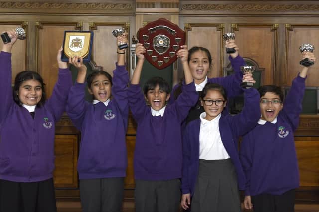 Burnley's Barden Primary School were winners of the Great Lancashire Debate