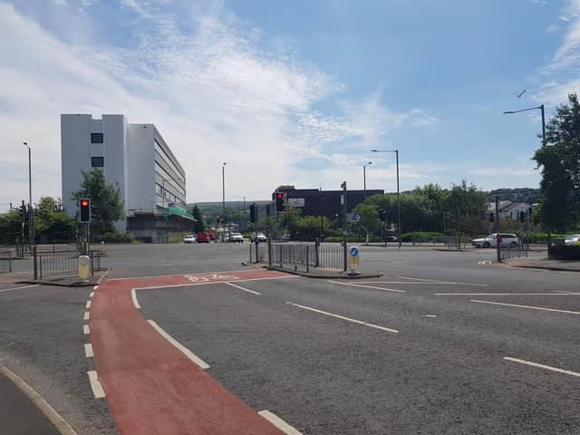 Police have issued a warning about begging after a number of complaints were made about  a group of men  asking drivers for cash at traffic lights at the junction of Active Way, Kingsway and Anchor retail park and also on Colne road outside the  former Prestige building.