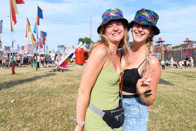 Revellers at Beat-Herder's final day