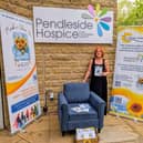 Mark's Chair For Hope at Pendleside Hospice in Burnley.