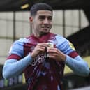 Burnley's Anass Zaroury celebrates scoring his side's first goal 

The EFL Sky Bet Championship - Norwich City v Burnley - Saturday 4th February 2023 - Carrow Road - Norwich