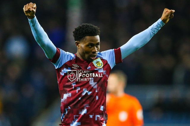 Burnley's Nathan Tella celebrates after the match

The EFL Sky Bet Championship - Burnley v Coventry City - Saturday 14th January 2023 - Turf Moor - Burnley