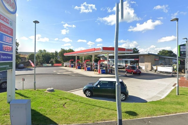 Barracks Road : (£163.9p) petrol £179.9p (diesel)   (photo taken 2021